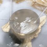 Sapphire Cutting with Diamond wire Loop