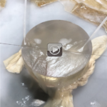 Sapphire Cutting with Diamond wire Loop