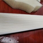 Cordierite/honeycomb structure  cutting with diamond endless wire